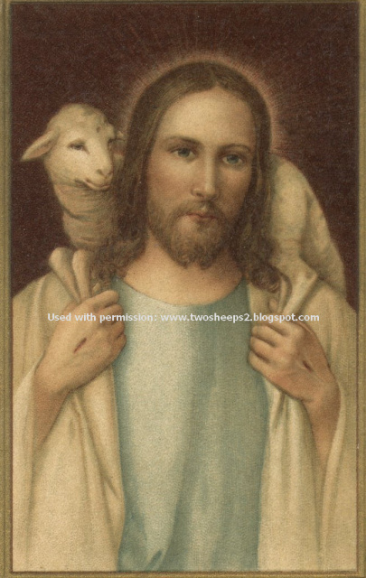 Good Shepherd / Psalm 23 Prayer Card